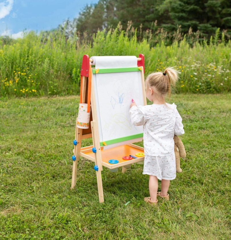 tiny land r double sided easel for kids tiny land 5 e825a236 1aba 4904 bc4c 97471f837af4