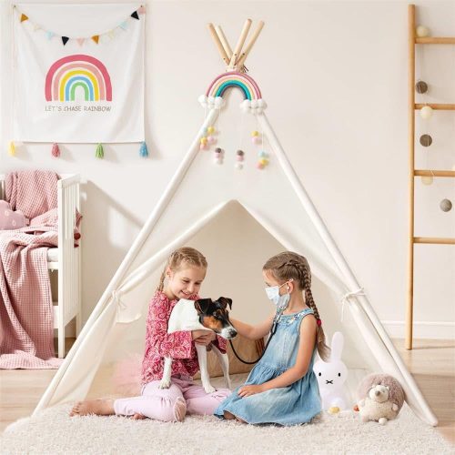 tiny land r teepee for kids with mat tiny land 2 c947092f ef8f 415a 80dc 9335dae26d9b