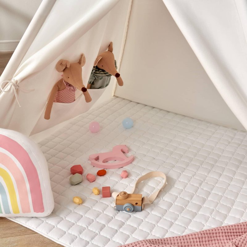 tiny land r teepee for kids with mat tiny land 5 47a909ac 91c6 4382 b8f1 8f6ab67d461e